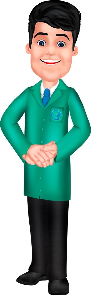 Mascote do Lar Graça Divina Hotel especializado em geriatria em Pelotas RS